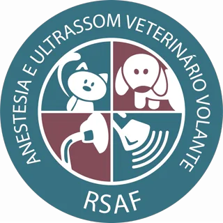 Logotipo RSAF — Anestesia e Ultrassom Veterinário Volante